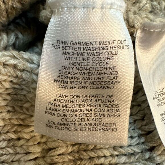 Jones New York Signature cream colored women’s Sweater size XL - Picture 11 of 12